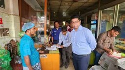 মনোহরদী বাজারে ভ্রাম্যমাণ আদালতের অভিযান, বিভিন্ন প্রতিষ্ঠানকে আর্থিক জরিমানা