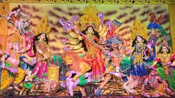 গোপালগঞ্জে ১,২৮৫টি মণ্ডপে শুরু হলো শারদীয় দুর্গাপূজা