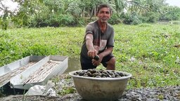 শামুক কুড়িয়ে জীবন চলে তাদের