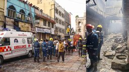 ভারতের হায়দ্রাবাদে ভয়াবহ অগ্নিকান্ডে নারী-শিশুসহ নিহত ১৭