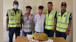 সরাইলে ৩ কেজি গাঁজাসহ দুই মাদক কারবারি আটক