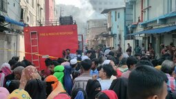 রূপনগর অগ্নিকাণ্ডে এখনো নিখোঁজ ১৩ জন