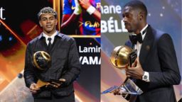 ইয়ামাল–রোনালদোকে পেছনে ফেলে গ্লোব সকার অ্যাওয়ার্ড জিতলেন উসমান দেম্বেলে