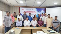 সাতক্ষীরায় মানব পাচার প্রতিরোধ নেটওয়ার্কের ত্রৈমাসিক সভা অনুষ্ঠিত