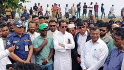 তাহিরপুরে হাওর রক্ষা বাঁধে অনিয়ম সহ্য নয়: এমপি কামরুজ্জামান কামরুলের কঠোর হুঁশিয়ারি