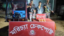 বিজিবি কর্তৃক ২৪হাজার পিস বার্মিজ ইয়াবাসহ আটক ০১