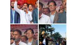 সুনামগঞ্জ-১ আসনে ধানের শীষের পক্ষে জনসমুদ্র—সাচনা বাজারে বিশাল জনসভায় আনিসুল হকের ঐক্যের আহ্বান