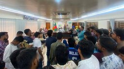 সড়ক দুর্ঘটনায় শিক্ষার্থী নিহতের ঘটনায় তোপের মুখে ববি প্রশাসন, শিক্ষার্থীদের তিন দফা দাবি
