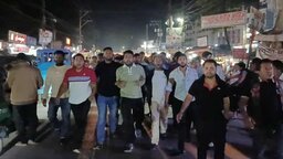 গণহত্যার দায়ে শেখ হাসিনার ফাঁসির দাবিতে চাটখিলে ছাত্রদলের বিক্ষোভ মিছিল