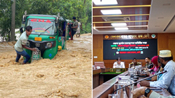 ভয়াবহ বন্যার স্মৃতি ফেনীতে, দুর্যোগ মোকাবেলায় নৌ-ক্যাম্পের দাবি