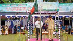 তেঁতুলিয়ায় যথাযোগ্য মর্যাদায় মহান স্বাধীনতা ও জাতীয় দিবস পালিত