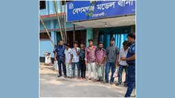 বেগমগঞ্জে ঝটিকা মিছিল থেকে নিষিদ্ধ ছাত্রলীগের ৮ নেতাকর্মী গ্রেপ্তার